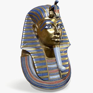 tutankhamon mask 3D model