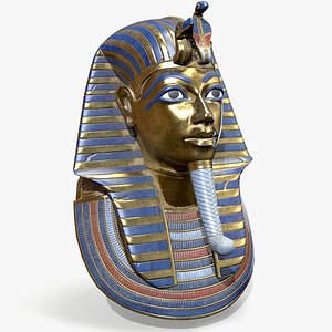 Tutankhamon Mask lowpoly