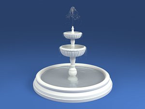 fountain fount water dxf