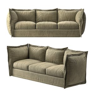 Moroso Cloudscape 3Seater sofa 3D