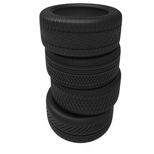 performance tyres 3D model
