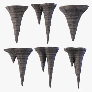 Cave Stalagmites PBR Bundle