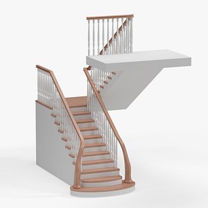 3D Staircase model