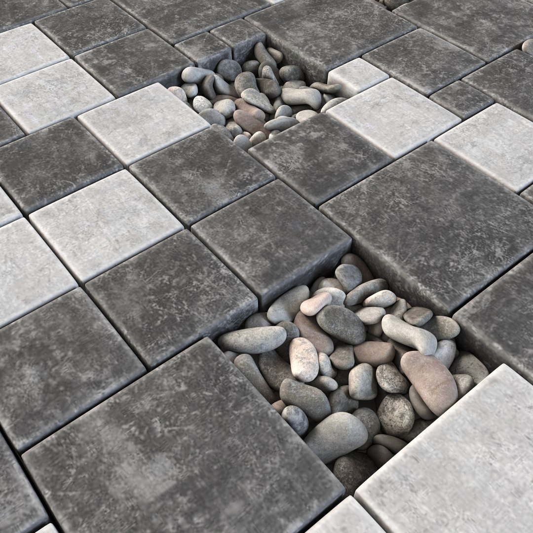 3D Model Paving Decor N27 - TurboSquid 2466048