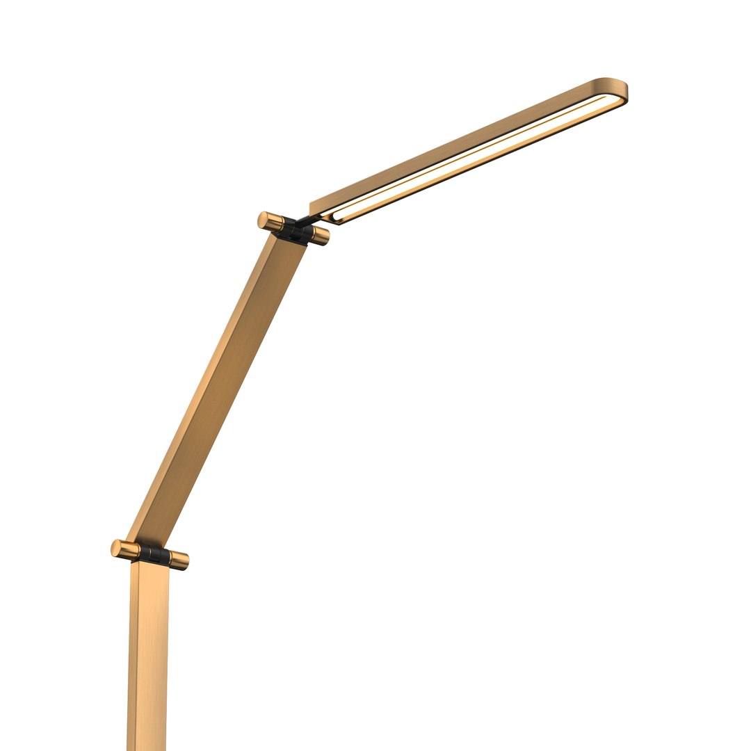 3D ZBAR LED TASK FLOOR LAMP Model TurboSquid 1839282