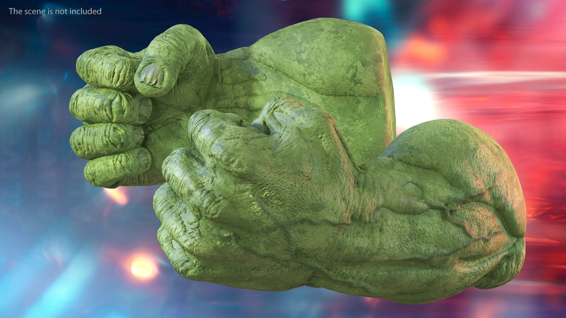 Hulk Hands Fist 3D Model - TurboSquid 1902683