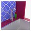 toy kitchen 3d model