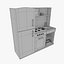 toy kitchen 3d model