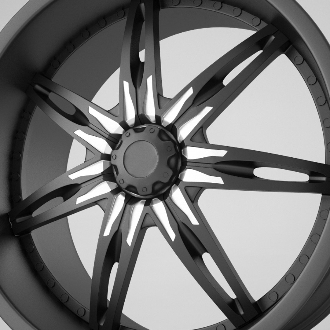 3d Black Ice Rims
