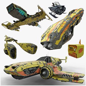 Sci-Fi aviation, planes, drones, spaceships, racers
