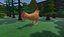 3D Chicken - cartoon style