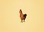 3D Chicken - cartoon style