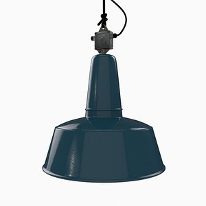Industrial lamp Ebolicht Dark blue