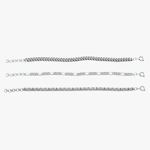 chains bracelets 3D model