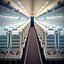 Intérieur de cabine d'avion Boeing 737
