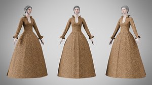 Dress 30 Bronze Weave Texture