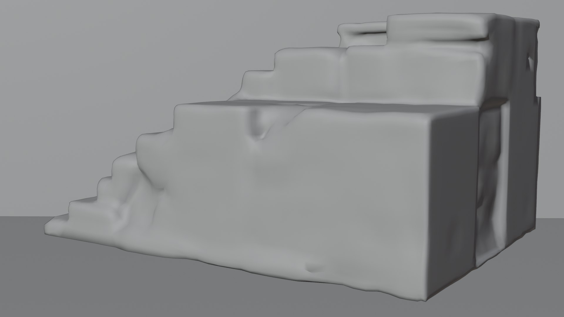 3D Model Ancient Incan Stone Staircase 3D Model FBX OBJ - TurboSquid ...