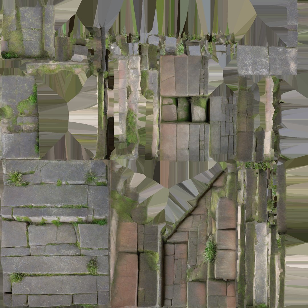 3D Model Ancient Incan Stone Staircase 3D Model FBX OBJ - TurboSquid ...