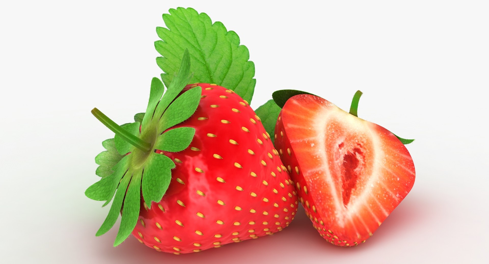 3D berry fruit set - TurboSquid 1214045