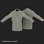 Doppelknopf Business Jacke Anzug 3D-Modell