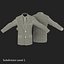 Doppelknopf Business Jacke Anzug 3D-Modell