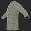 Doppelknopf Business Jacke Anzug 3D-Modell