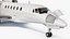 Luxury Private Jet with Interior Rigged for Maya