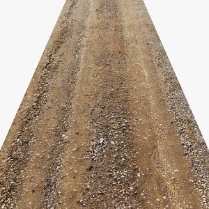 Dry Dirt Road material N14 - 12 meters model