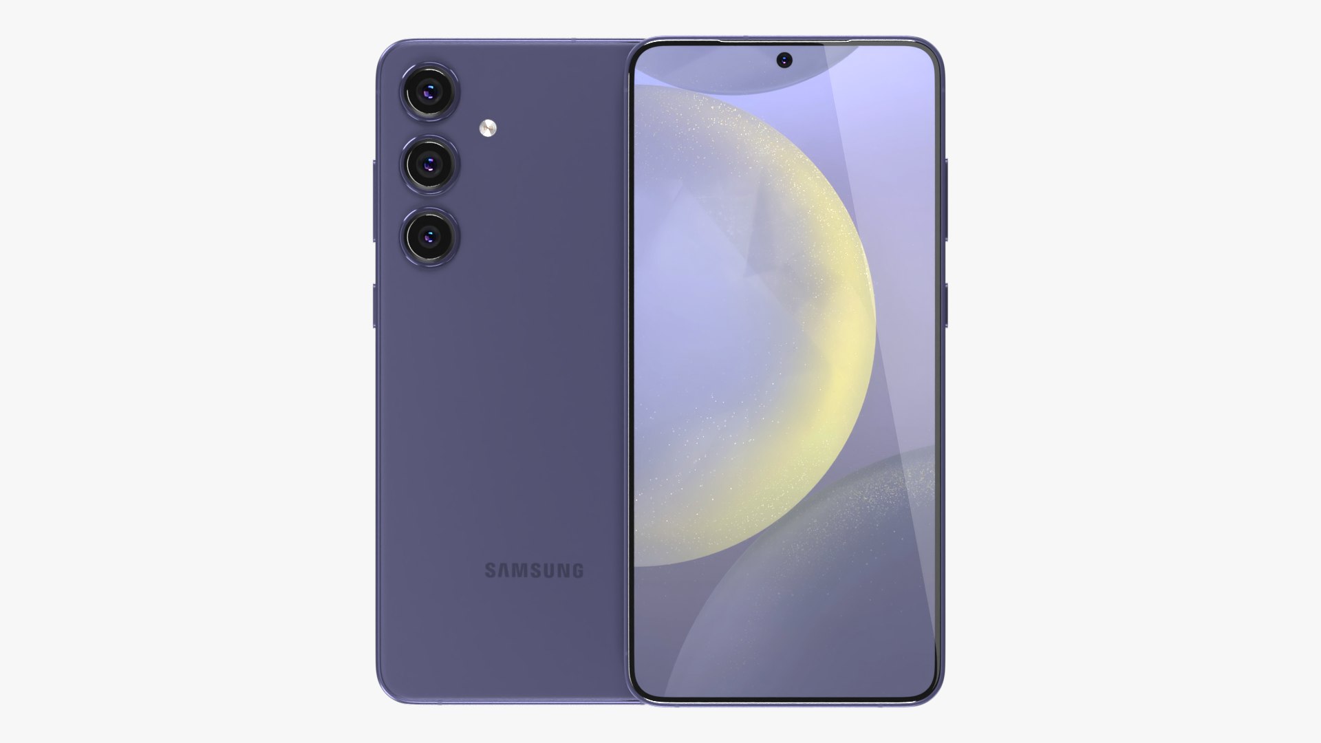 Samsung Galaxy S24 Plus Violet 3D Model - TurboSquid 2179932