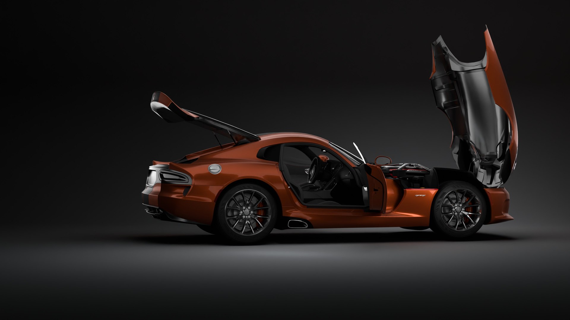 3D dodge viper model - TurboSquid 2035426