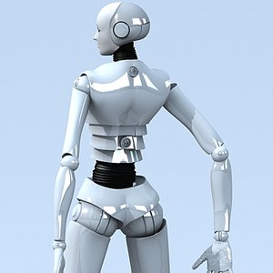 robot annadroid c4d