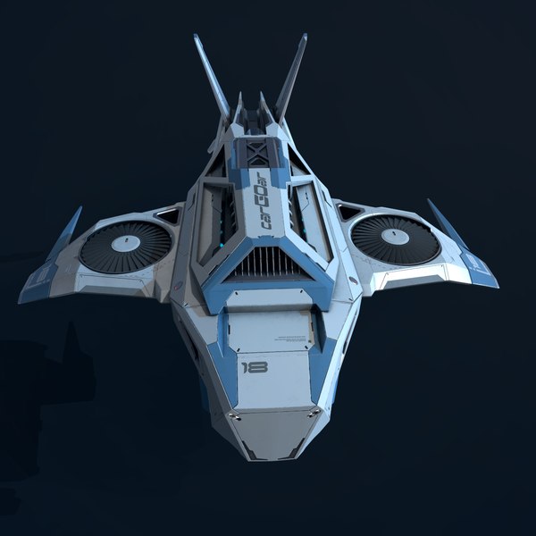 Sci-fi cargo drone pbr 3D model - TurboSquid 1325896