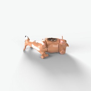 3D model Deer decoy shot