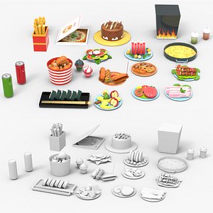 Cartoon Food Collection 02