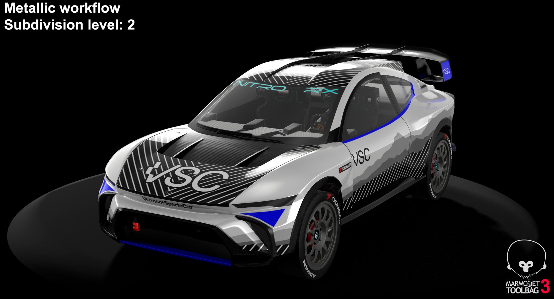 3D FC1-X Electric Rallycross SUV Conner Martell Vermont Sports Car Team model https://p.turbosquid.com/ts-thumb/Bx/9r0Fti/XL/screenshot001/png/1660939611/1920x1080/fit_q87/04697204361dad6926f06dc2be5e571118d0b395/screenshot001.jpg