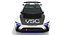 FC1-X SUV électrique Rallycross Conner Martell Vermont Équipe de voitures de sport