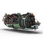 3d model turboprop aircraft engine canada