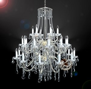 Victorian Crystal Chandelier FX