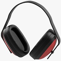 Earmuffs Red