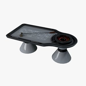 3D Roulette Table model
