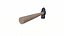 Ball Peen Hammer Low-poly PBR