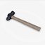Ball Peen Hammer Low-poly PBR