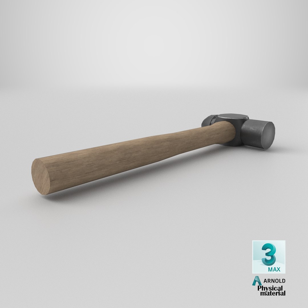 3D Ball Peen Hammer Low-poly PBR https://p.turbosquid.com/ts-thumb/Bx/PKRAzZ/SV/stemcell_max_physical_render/png/1787528106/1920x1080/fit_q87/fd2e42b22530c05040e08910fca5843e1bc08f53/stemcell_max_physical_render.jpg