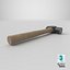 Ball Peen Hammer Low-poly PBR
