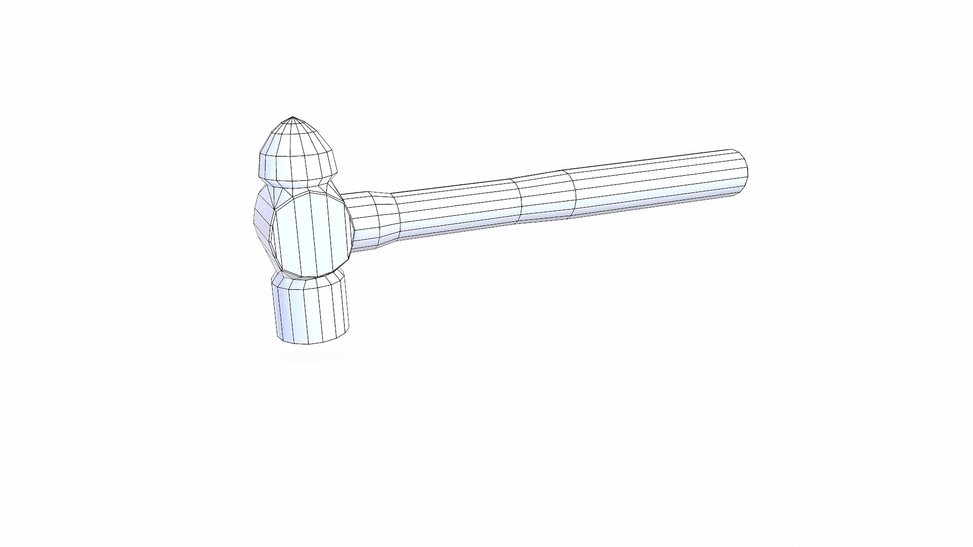 3D Ball Peen Hammer Low-poly PBR https://p.turbosquid.com/ts-thumb/Bx/PKRAzZ/U7/screenshot013/png/1787368719/1920x1080/fit_q87/0a432c685600b8268688746eac4361a26bbcff7e/screenshot013.jpg