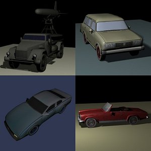 3ds car truck vehicle