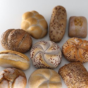 pastry scanned 3D model