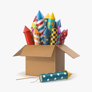 3D Firework box2015corona