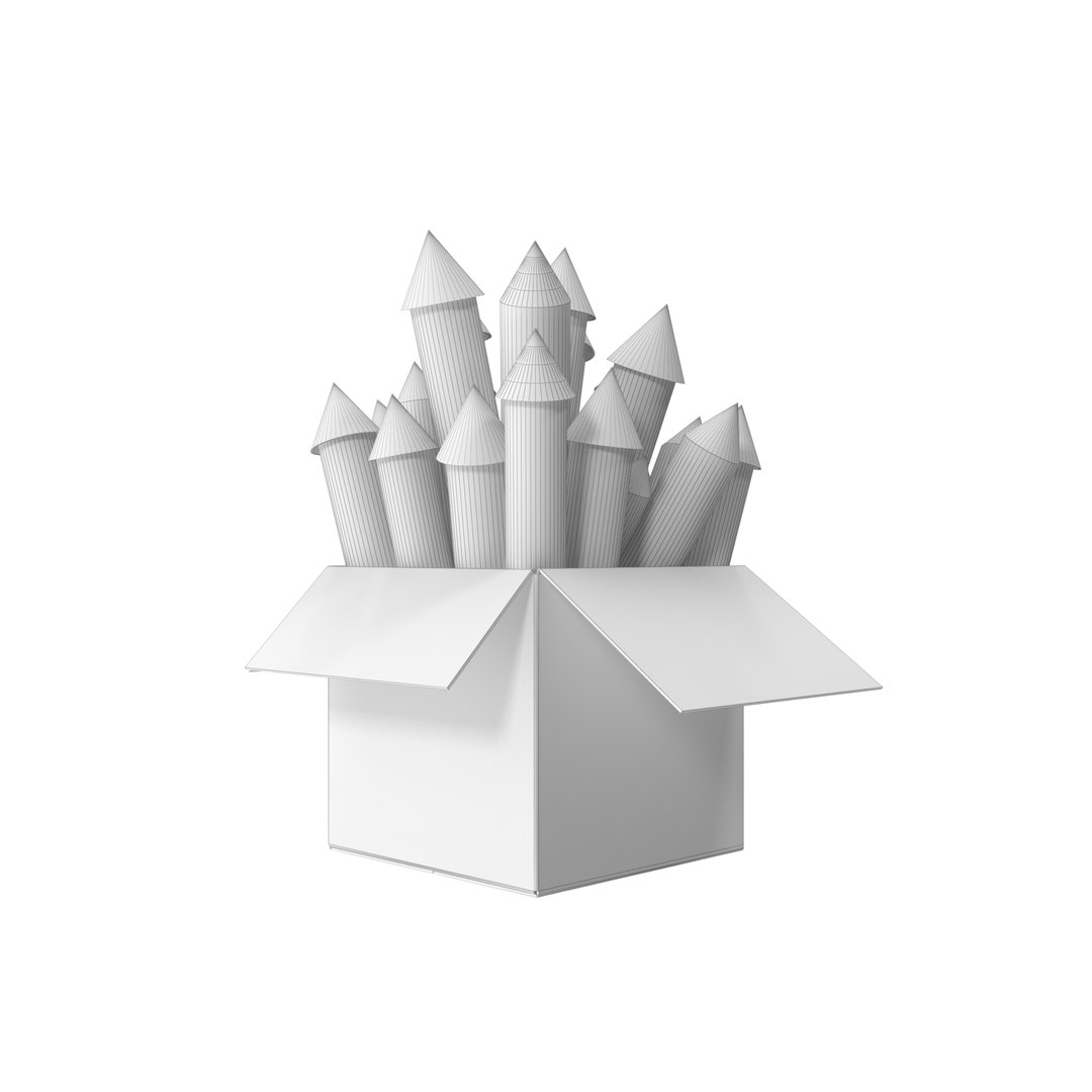 3D Firework Box2015corona - TurboSquid 2257075