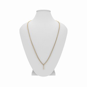 Female Necklace Bust Jewelry Display